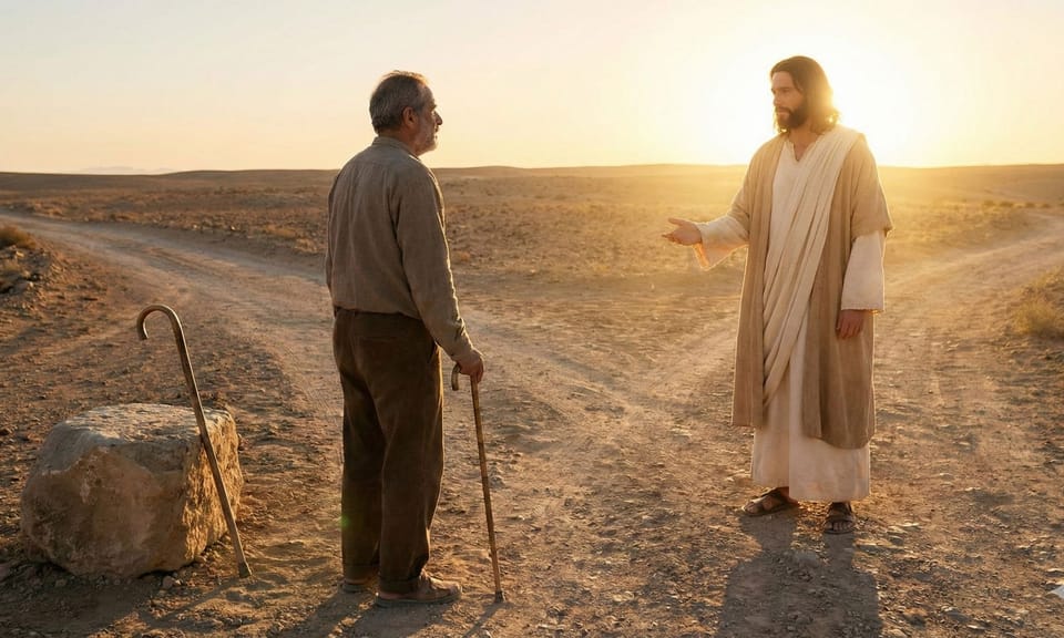 What would you ask of The Carpenter—for a new staff or Sight?